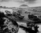 ww2/pacific/38 - Knocked out vehicles on Iwojima.jpg